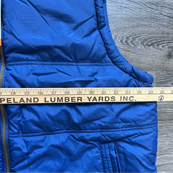 NWT Weatherproof Blue Quilted Puffer Vest Flannel Lined Full Zip Men's size XXL - Picture 7 of 8